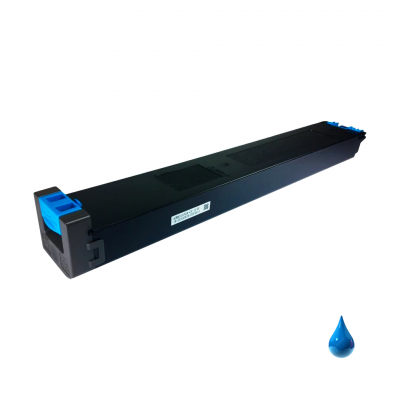 Toner compatibile Sharp MX-51GTCA Ciano