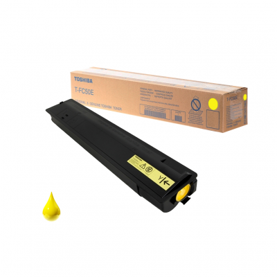 Toshiba Toner Originale Giallo T-FC505EY 6AJ00000147 Toshiba Toner Originale Giallo T-FC505EY 6AJ00000147