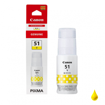 Inchiostro Canon GI-51Y 4548C001 Giallo originale Inchiostro Canon GI-51Y 4548C001 Giallo originale