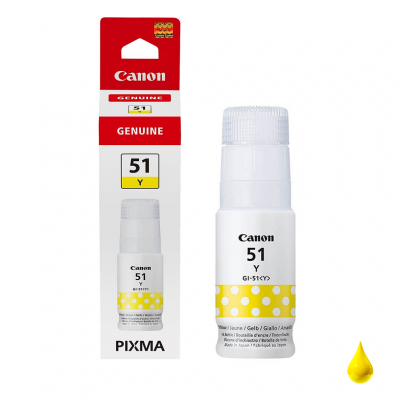 Inchiostro Canon GI-51Y 4548C001 Giallo originale