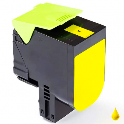 Toner Lexmark 802HY Giallo compatibile Toner Lexmark 802HY Giallo compatibile