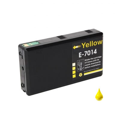 Cartuccia Epson T7014 C13T70144010 Giallo compatibile Cartuccia Epson T7014 C13T70144010 Giallo compatibile