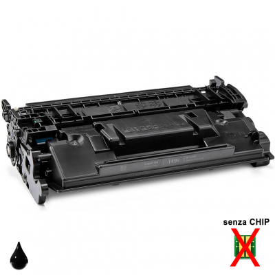 Toner HP 149X W1490X Nero compatibile senza chip Toner HP 149X W1490X Nero compatibile senza chip
