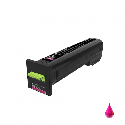 Toner Lexmark 72K20M0 Magenta compatibile