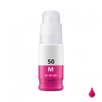 Inchiostro Canon GI-50M 3404C001 flacone Magenta compatibile Inchiostro Canon GI-50M 3404C001 flacone Magenta compatibile