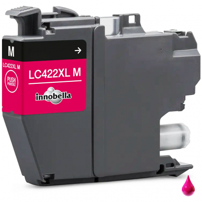 Cartuccia Brother LC422XLM Magenta compatibile alta capacità