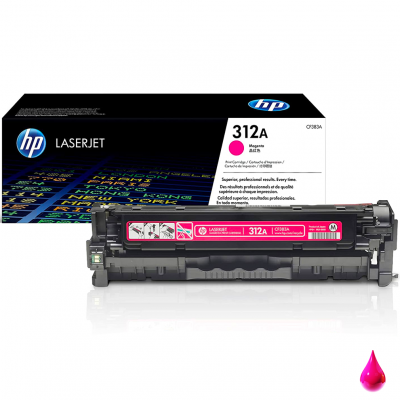 HP Toner originale magenta 312A CF383A HP Toner originale magenta 312A CF383A