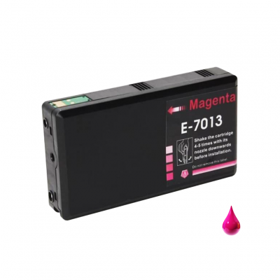 Cartuccia Epson T7013 C13T70134010 Magenta compatibile Cartuccia Epson T7013 C13T70134010 Magenta compatibile