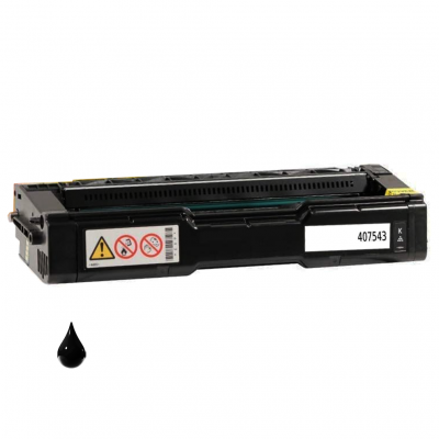 Toner Ricoh 407543 Nero compatibile PREMIUM alta qualità