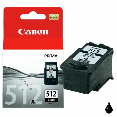 Canon Cartuccia Originale Nero PG-512 2969B001 Canon Cartuccia Originale Nero PG-512 2969B001