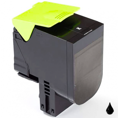 Toner Lexmark 802HK Nero compatibile Toner Lexmark 802HK Nero compatibile