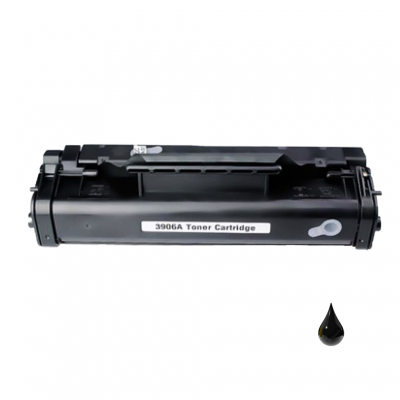 Hp C3906A 06A Canon EP-A 1548A003 toner compatibile Nero