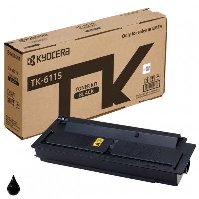 Kyocera Toner originale Nero TK-6115 1T02P10NL0 Kyocera Toner originale Nero TK-6115 1T02P10NL0