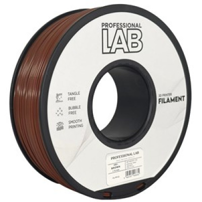 Professional LAB ABS+ Filamento 3D Brown 1,75mm da 1Kg