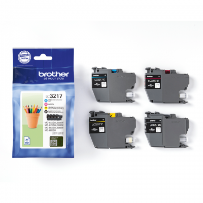 Cartucce Originali LC-3217VAL BK/C/M/Y Multipack Brother (LC3217VAL) Cartucce Originali LC-3217VAL BK/C/M/Y Multipack Brother (LC3217VAL)
