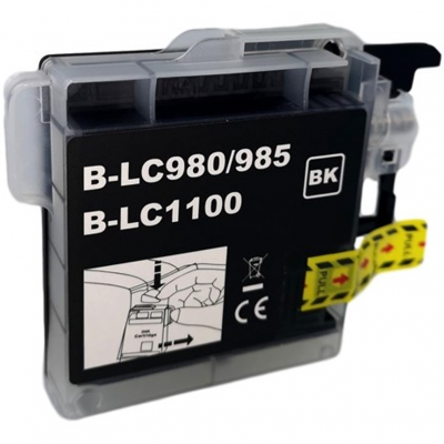 Cartuccia Brother LC985BK Nero compatibile alta capacità Cartuccia Brother LC985BK Nero compatibile alta capacità