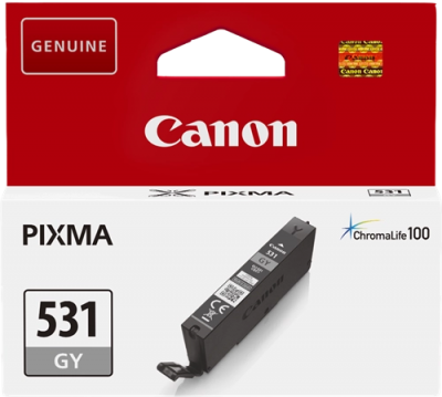 Canon Cartuccia originale Grigio CLI-531GY (6122C001) Canon Cartuccia originale Grigio CLI-531GY (6122C001)