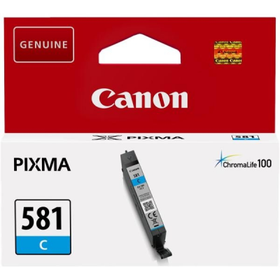 Canon Cartuccia Originale Ciano CLI-581C 2103C001 Canon Cartuccia Originale Ciano CLI-581C 2103C001