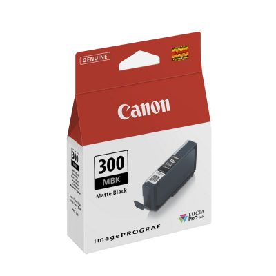 Canon Cartuccia originale Nero Opaco Matte PFI-300MBK 4192C001 Canon Cartuccia originale Nero Opaco Matte PFI-300MBK 4192C001