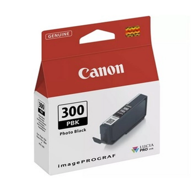 Canon Cartuccia Originale Nero Fotografico PFI-300PBK 4193C001 Canon Cartuccia Originale Nero Fotografico PFI-300PBK 4193C001