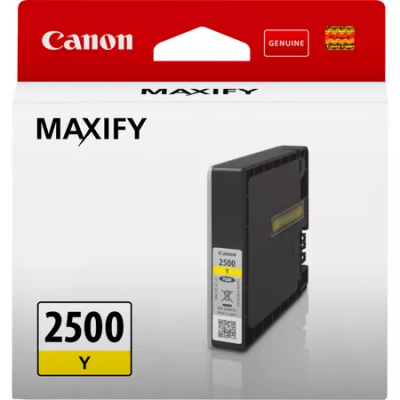 Canon Cartuccia Originale Gialla PGI-2500 Y 9303B001 Canon Cartuccia Originale Gialla PGI-2500 Y 9303B001