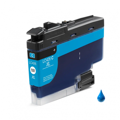 Cartuccia Brother LC426XLC Ciano compatibile alta capacità Cartuccia Brother LC426XLC Ciano compatibile alta capacità