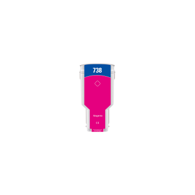 Cartuccia Compatibile HP DesignJet 738 676M7A Magenta