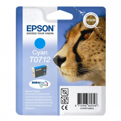 Epson Cartuccia Ciano T0712 (C13T07124021)