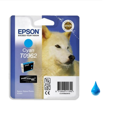 Epson Cartuccia Originale Ciano T0962 (C13T09624020) Epson Cartuccia Originale Ciano T0962 (C13T09624020)