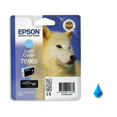 Epson Cartuccia Originale Ciano Light T0965 (C13T09654020) Epson Cartuccia Originale Ciano Light T0965 (C13T09654020)