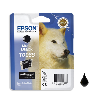 Cartuccia Epson T0968 Nero Matte originale (C13T09684010) 