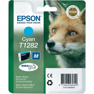 Epson Cartuccia originale ciano T1282 C13T12824021 Epson Cartuccia originale ciano T1282 C13T12824021