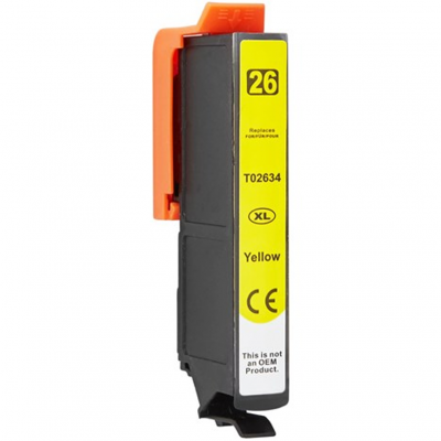 Cartuccia Epson 26XL C13T26344012 T2634 Giallo compatibile Cartuccia Epson 26XL C13T26344012 T2634 Giallo compatibile