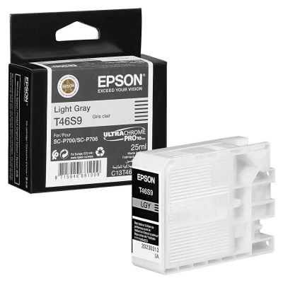 Epson Cartuccia Originale Grigio Chiaro T46S9 C13T46S900 Light Gray Epson Cartuccia Originale Grigio Chiaro T46S9 C13T46S900 Light Gray
