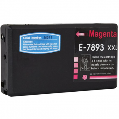 Cartuccia Epson T7893 XXL C13T789340 Magenta compatibile altissima capacità Cartuccia Epson T7893 XXL C13T789340 Magenta compatibile altissima capacità