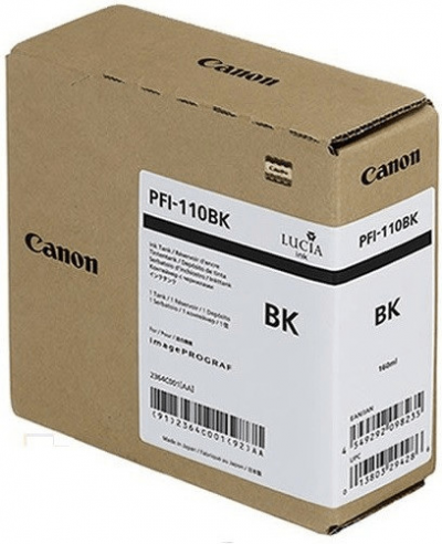 Canon Cartuccia originale Nero PFI-110BK 2364C001 Canon Cartuccia originale Nero PFI-110BK 2364C001
