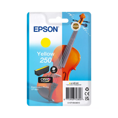 Cartuccia Originale Epson 250 Giallo per XP-980 (C13T16N44010)