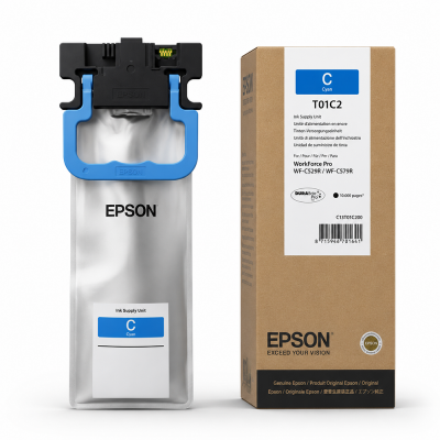 Epson Cartuccia Originale Ciano T01C2 (C13T01C200)