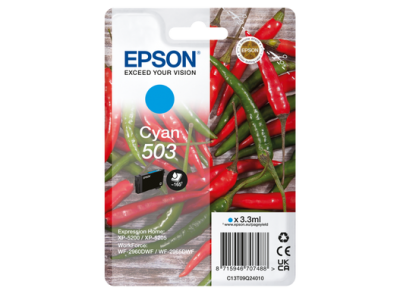 Epson Cartuccia Originale Ciano 503 C13T09Q24010 Epson Cartuccia Originale Ciano 503 C13T09Q24010