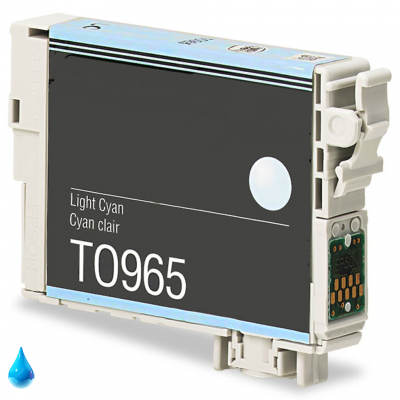 Cartuccia Epson T0965 (C13T09654020) Ciano Light compatibile Cartuccia Epson T0965 (C13T09654020) Ciano Light compatibile