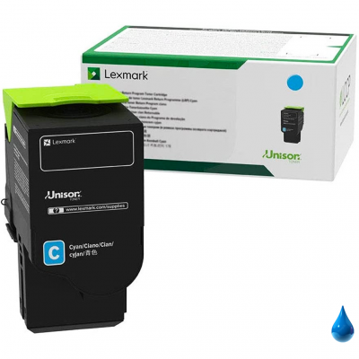 Lexmark Toner originale Ciano 78C20C0 Lexmark Toner originale Ciano 78C20C0