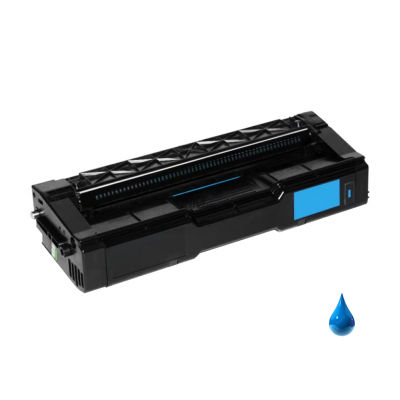 Toner Ricoh 408185 SP C360HE Ciano compatibile alta capacità Toner Ricoh 408185 SP C360HE Ciano compatibile alta capacità