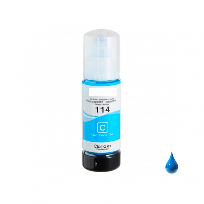 Inchiostro Epson EcoTank 114 C13T07B240 Ciano compatibile Inchiostro Epson EcoTank 114 C13T07B240 Ciano compatibile