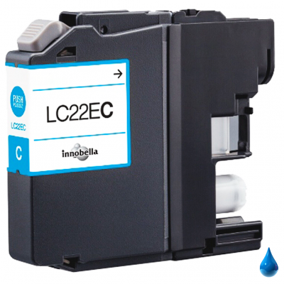 Cartuccia Brother LC22EC ciano compatibile Cartuccia Brother LC22EC ciano compatibile