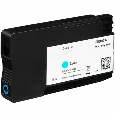 Cartuccia HP 712 3ED67A Ciano compatibile Cartuccia HP 712 3ED67A Ciano compatibile
