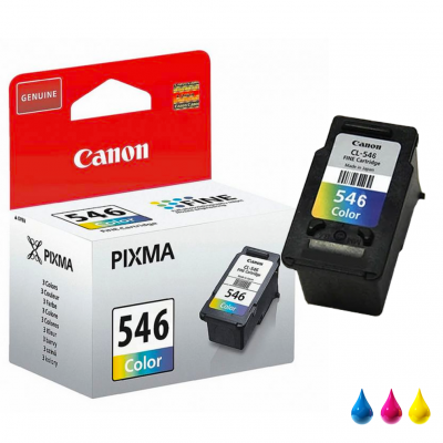 Canon Cartuccia Originale Ciano Magenta Giallo CL-546 (8289B001)