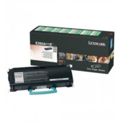 Toner originale LEXMARK E260A11E nero 