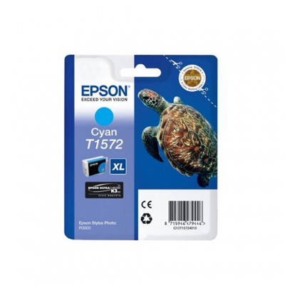 Epson Cartuccia Originale Ciano T1572 (C13T15724010) Epson Cartuccia Originale Ciano T1572 (C13T15724010)