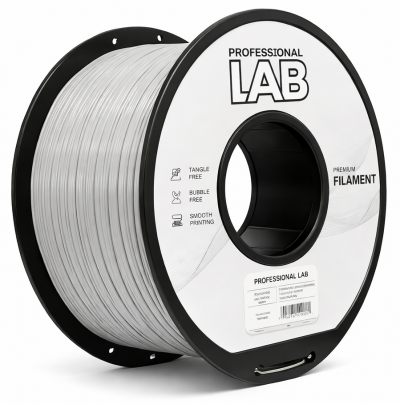 Filamento 3D PETG Gray Grigio 1,75mm 5Kg Professional LAB
