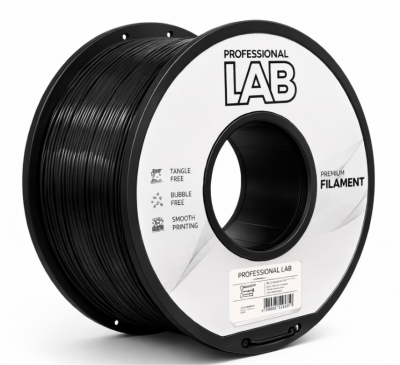 Filamento 3D PLA Black da 5Kg diametro 1,75mm Professional LAB